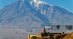 Khor Virap Monastery and mount Ararat